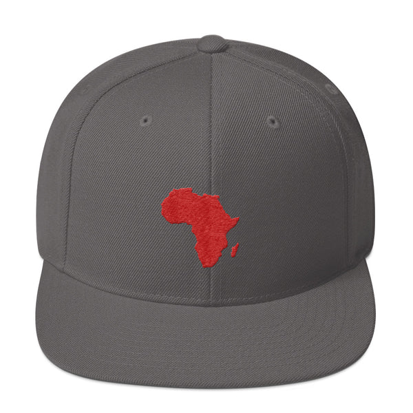 African Map Snapback Hat