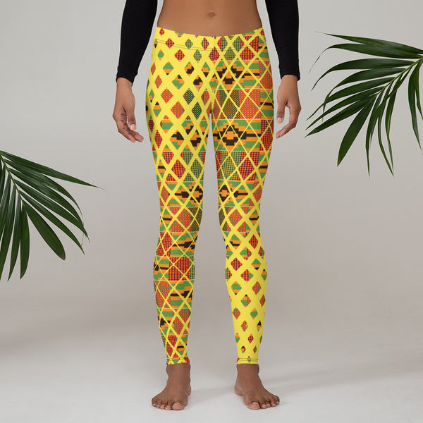 Kente Squares Leggings