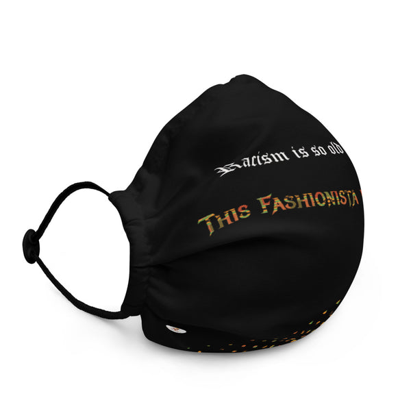 This Fashionista Wears Love Premium face mask