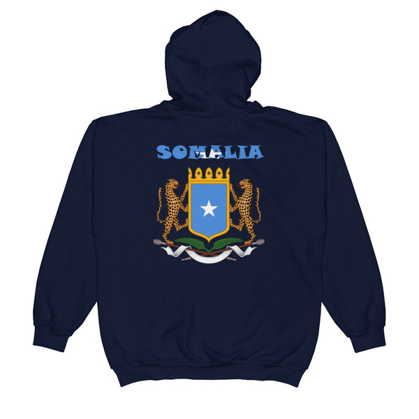 Somalia Unisex  Zip Hoodie