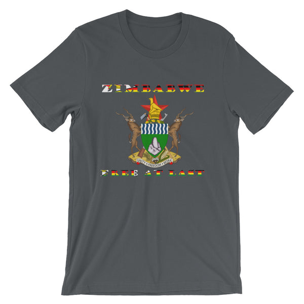 Zimbabwe Free At Last Unisex T-Shirt