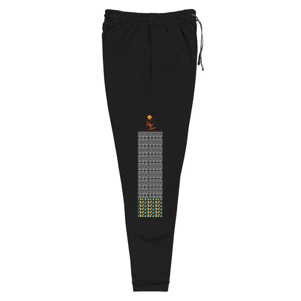 RuvaAfricWear Mud Cloth & Zulu Print Unisex Joggers