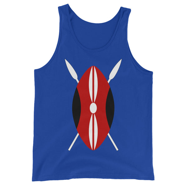 Kenya Shield Unisex  Tank Top