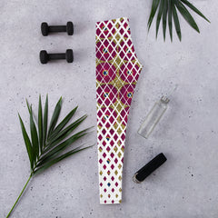 Ankara Square Scatter Leggings