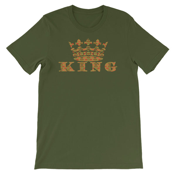 King Kente Print Short-Sleeve T-Shirt