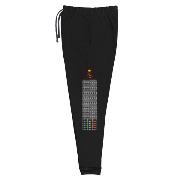RuvaAfricWear Mud Cloth & Zulu Print Unisex Joggers