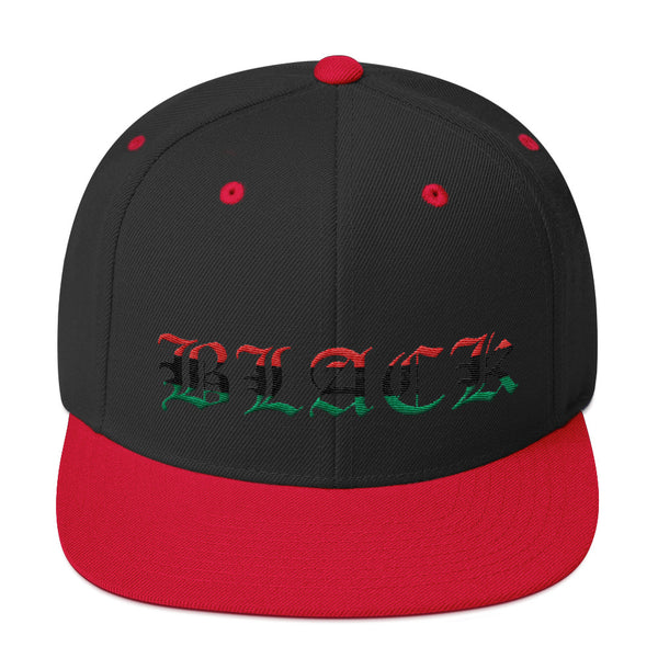 Black Pride Snapback Hat