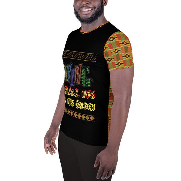 Living My Black Life Like It's Golden Men's Jersey