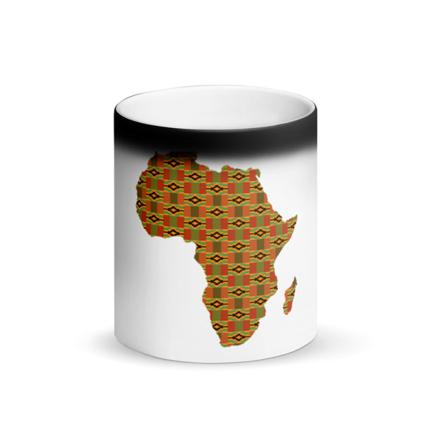 African Map Magic Mug