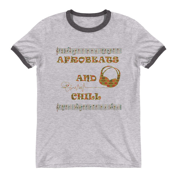 Afrobeats and Chill Ringer T-Shirt