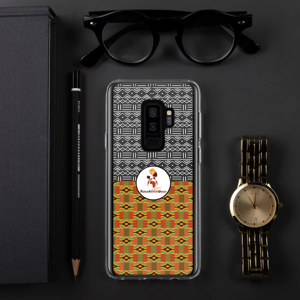 RuvaAfricWear Kente & Mud Cloth Samsung Case