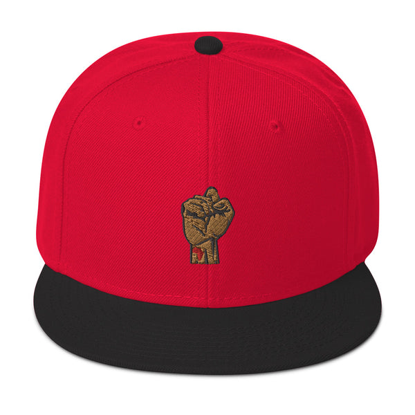 Fist Up Snapback Hat