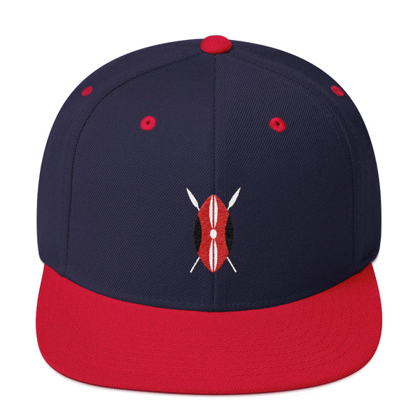 Kenyan Shield Snapback Hat
