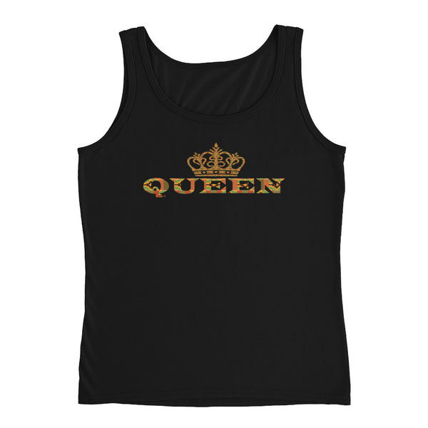 Queen Kente Print Ladies' Tank