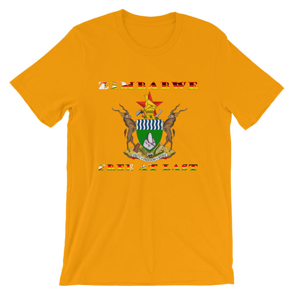 Zimbabwe Free At Last Unisex T-Shirt