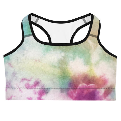 RuvaAfricWear Tie & Dye Sports bra