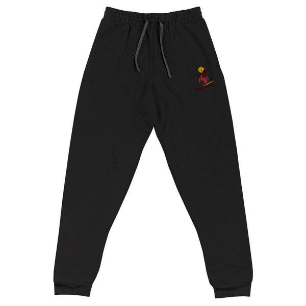 RuvaAfricWear Logo Embroidery Unisex Joggers