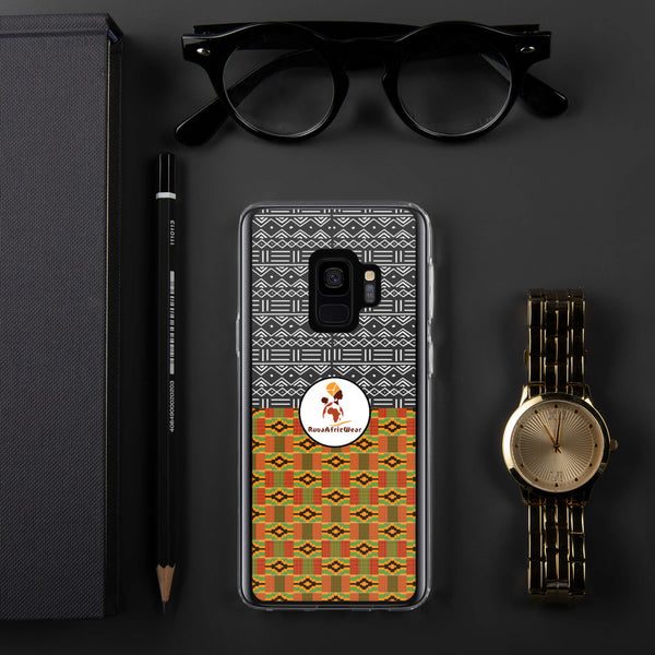 RuvaAfricWear Kente & Mud Cloth Samsung Case
