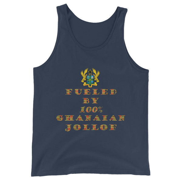 Fueled by 100% Ghanaian Jollof Men's Tank Top