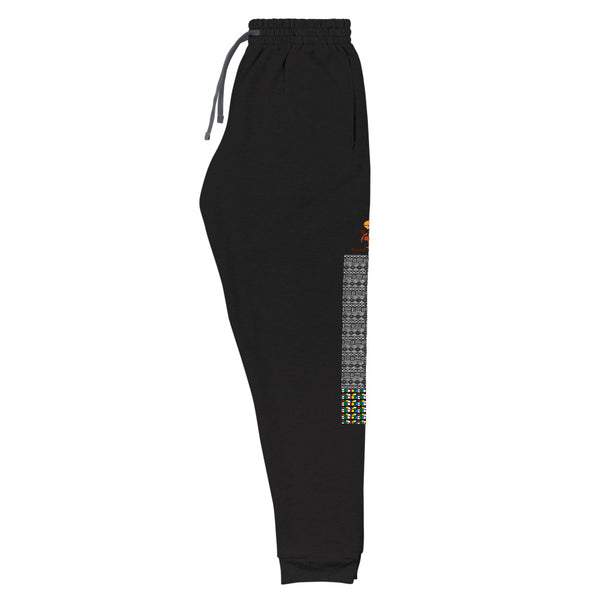 RuvaAfricWear Mud Cloth & Zulu Print Unisex Joggers