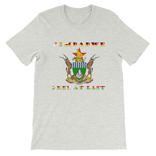 Zimbabwe Free At Last Unisex T-Shirt