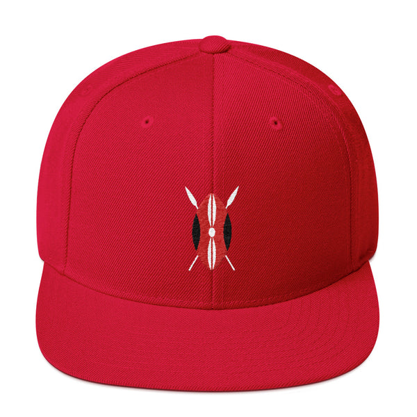 Kenyan Shield Snapback Hat