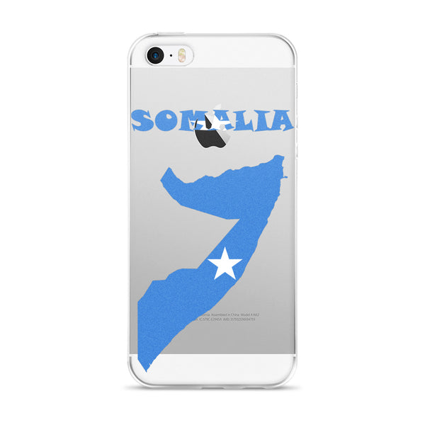 Somalia Map iPhone Case