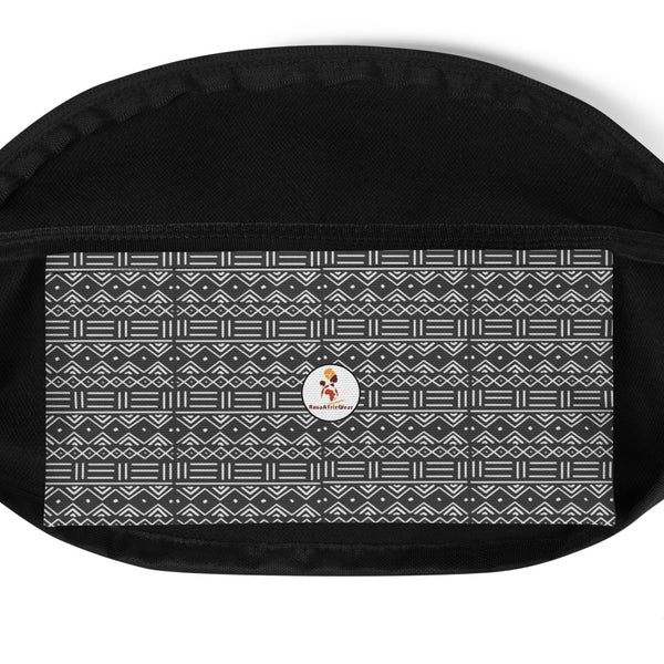 Mud Cloth & Zulu Beads Print Fanny Pack