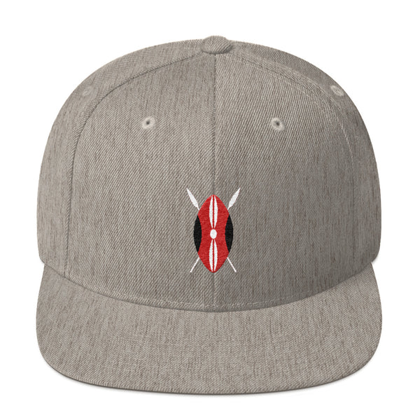 Kenyan Shield Snapback Hat