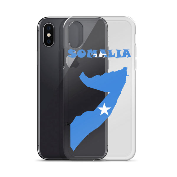 Somalia Map iPhone Case