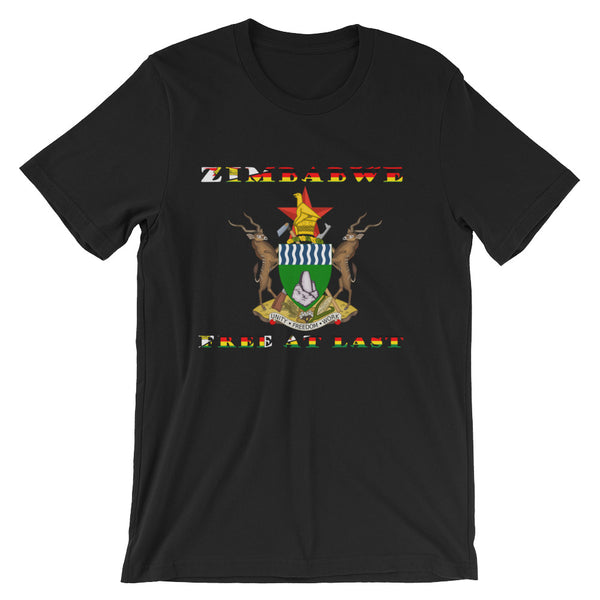 Zimbabwe Free At Last Unisex T-Shirt
