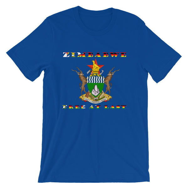 Zimbabwe Free At Last Unisex T-Shirt