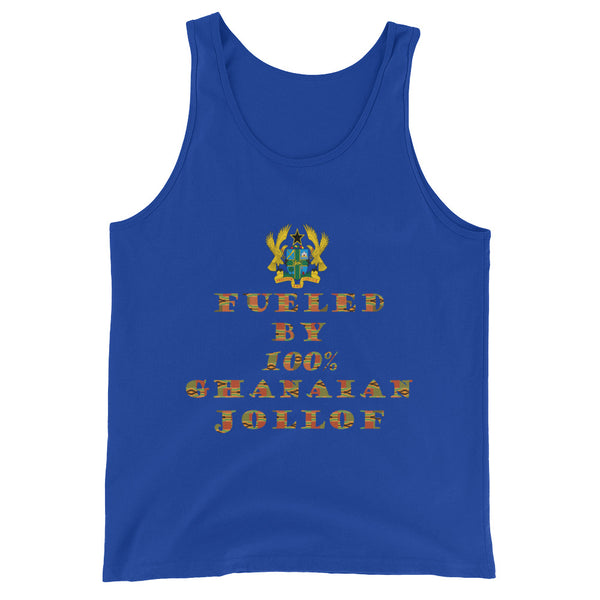 Fueled by 100% Ghanaian Jollof Men's Tank Top