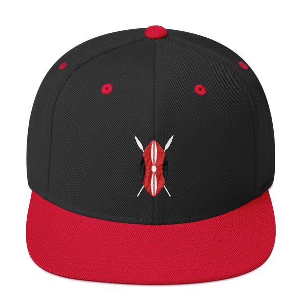 Kenyan Shield Snapback Hat