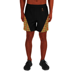 Kente Triangle Men's Athletic Shorts