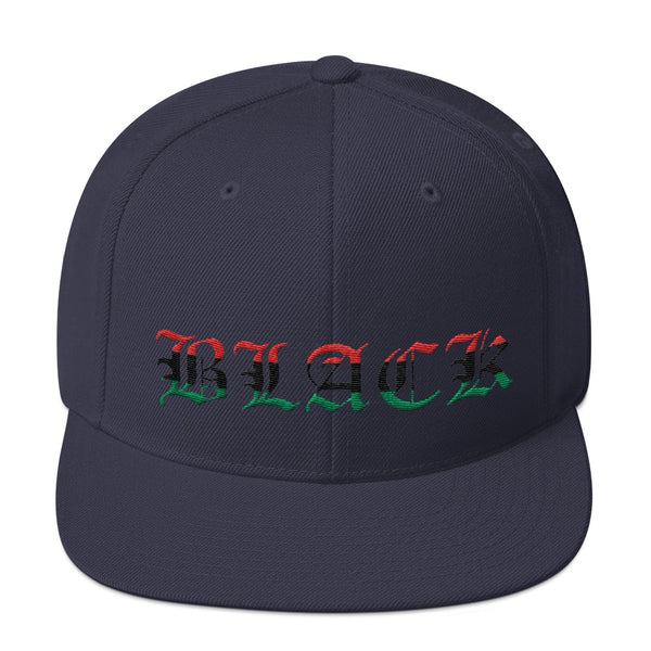 Black Pride Snapback Hat
