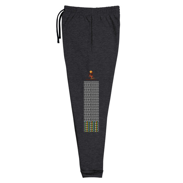 RuvaAfricWear Mud Cloth & Zulu Print Unisex Joggers