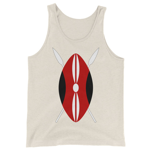 Kenya Shield Unisex  Tank Top
