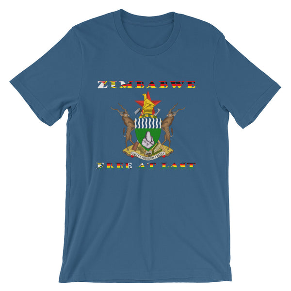 Zimbabwe Free At Last Unisex T-Shirt