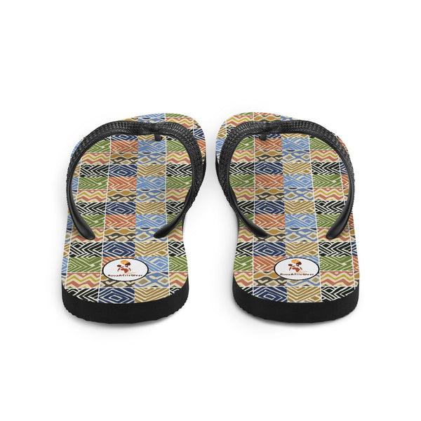 Zim Hari Print Flip-Flops