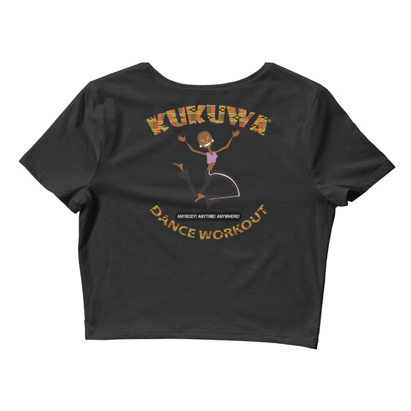 Move Your Boombsey Kukuwa Fitness Crop Tee