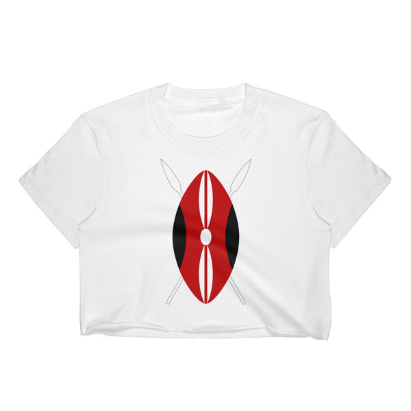 Kenyan Shield Women's Crop Top