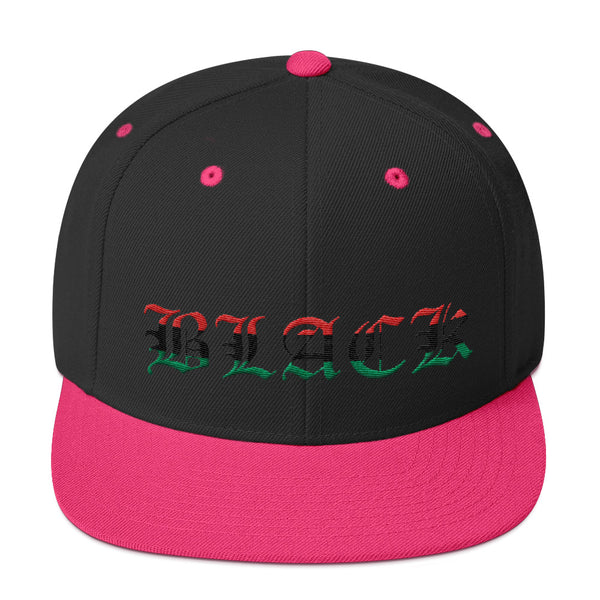 Black Pride Snapback Hat