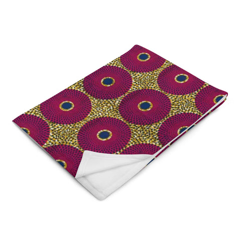 Ankara Throw Blanket