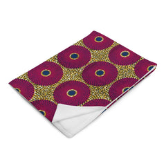 Ankara Throw Blanket