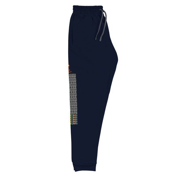 RuvaAfricWear Mud Cloth & Zulu Print Unisex Joggers