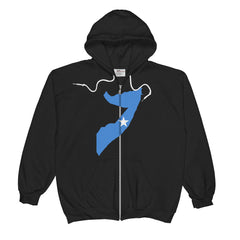 Somalia Unisex  Zip Hoodie