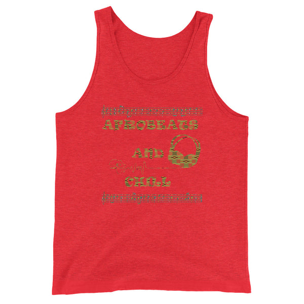 Afrobeats and Chill Unisex  Tank Top