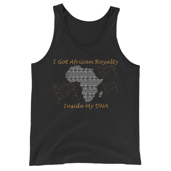 African Royalty DNA Unisex Tank Top
