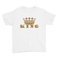 King Kente Print Boy's Short Sleeve T-Shirt